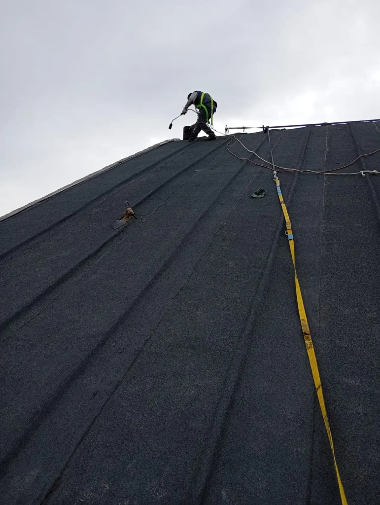 trabajos de impermeabilización en Madrid en cubierta