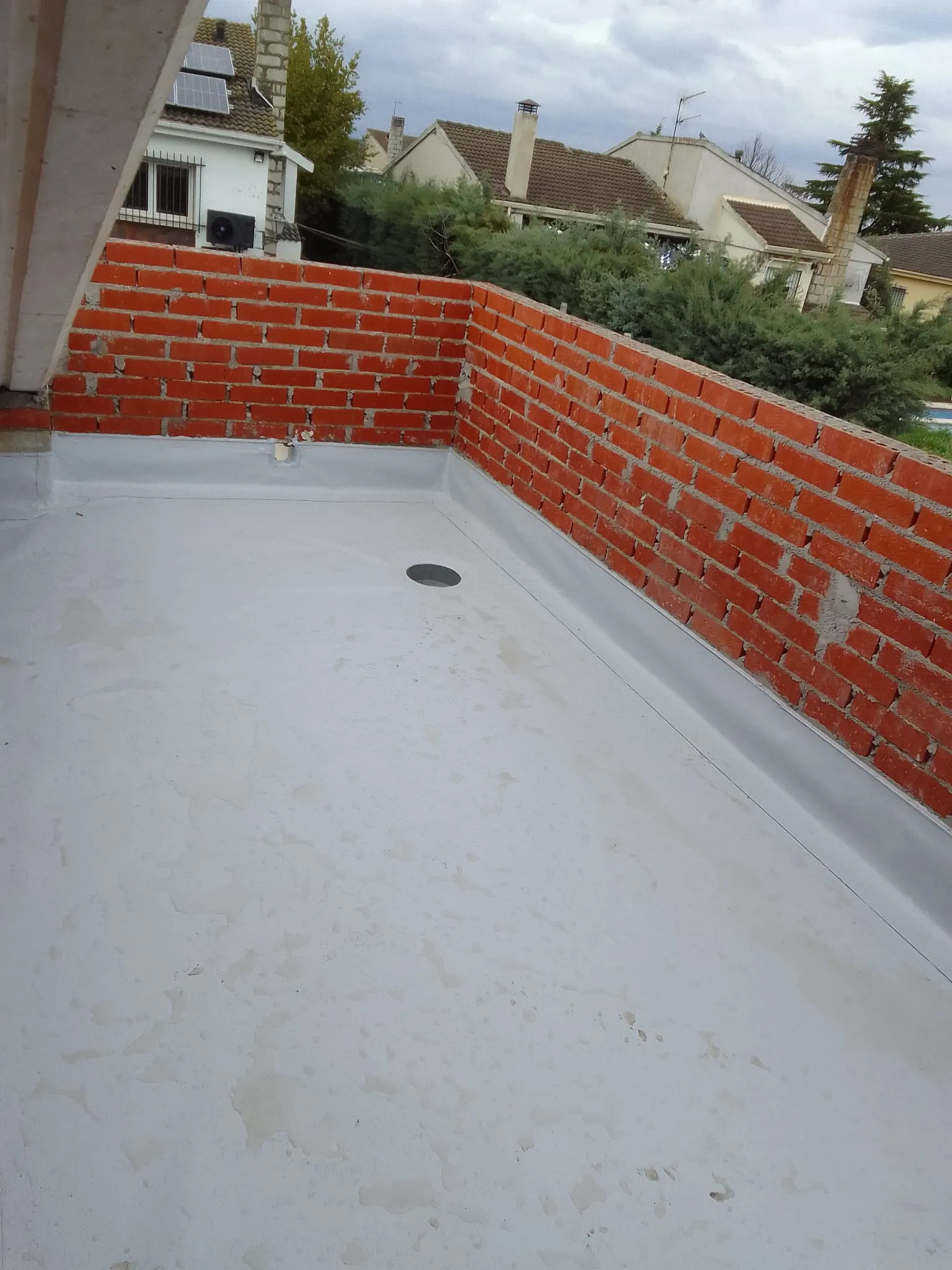 impermeabilización de cubiertas con TPO